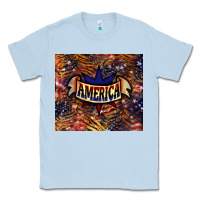 Dusty Blue tiger america Classic Tee - NancyCooperArtShop