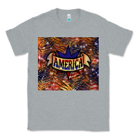 Heather Grey tiger america Classic Tee - NancyCooperArtShop