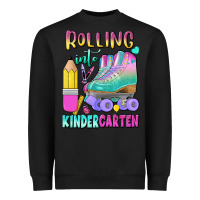 Black rolling into kindergarten Heavyweight Sweatshirt - BundleAndBundleShop