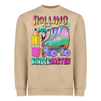 Mushroom rolling into kindergarten Heavyweight Sweatshirt - BundleAndBundleShop