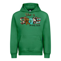 Emerald She Is Strong Proverbs 31 25 Urban Hoodie - FaDigitalArtStudio