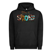 Pigment Black She Is Strong Proverbs 31 25 Urban Hoodie - FaDigitalArtStudio
