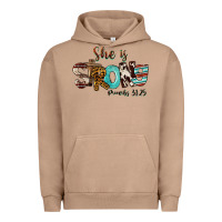 Pigment Burro She Is Strong Proverbs 31 25 Urban Hoodie - FaDigitalArtStudio