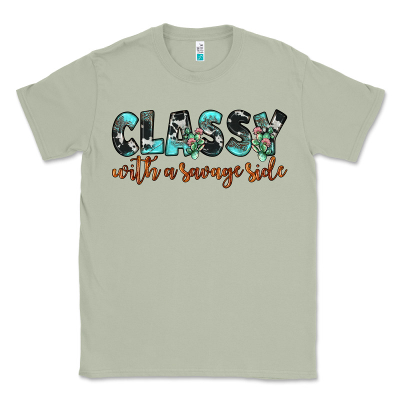 Classy With A Savage Side Classic Tee by JahusDesignShop | Teevron