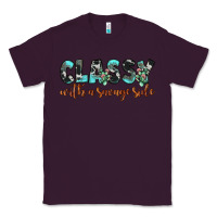 Plum classy with a savage side Classic Tee - JahusDesignShop