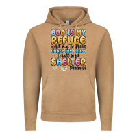 Vintage Camel god is my refuge and my fortress under his wings Vintage Hoodie - MaliasSmallBusiness