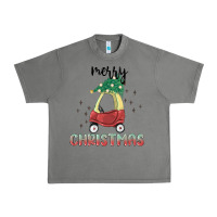 Tornado merry christmas kids car Urban Heavy Tee - MaliasSmallBusiness