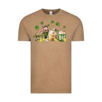 Vintage Coffee patricks day coffee Vintage Tee - MaliasSmallBusiness