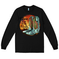 Black Blame It All On My Roots Long Sleeve Tee - JahusDesignShop