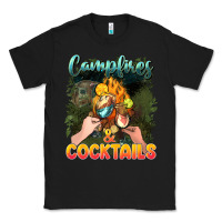 Black campfirescocktails Classic Tee - NancyCooperArtShop