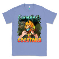 Colony Blue campfirescocktails Classic Tee - NancyCooperArtShop