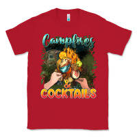 Red campfirescocktails Classic Tee - NancyCooperArtShop