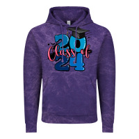 Cloud Purple class of 2024 Vintage Hoodie - MaliasSmallBusiness