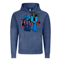 Vintage Denim class of 2024 Vintage Hoodie - MaliasSmallBusiness