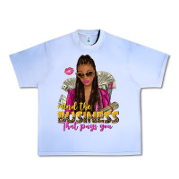 Grape Ice mind the business that pays you afro woman Urban Heavy Tee - NancyCooperArtShop
