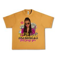 Peanut Butter mind the business that pays you afro woman Urban Heavy Tee - NancyCooperArtShop