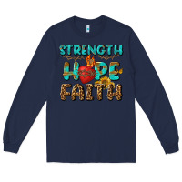 Navy Strength Hope Faith Long Sleeve Tee - BundleAndBundleShop