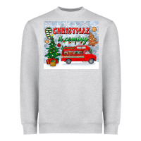 Heather Grey christmas is coming tumbler Heavyweight Sweatshirt - BundleAndBundleShop