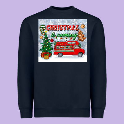 Christmas Is Coming Tumbler Heavyweight Sweatshirt Designed By Bundleandbundleshop