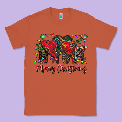Merry Christmas Teeth Classic Tee Designed By Cowhidedigitalart