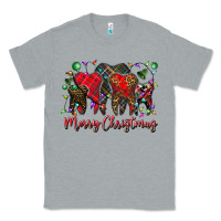 Heather Grey merry Christmas teeth Classic Tee - CowhideDigitalArt