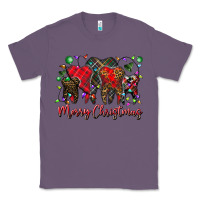 Lavender merry Christmas teeth Classic Tee - CowhideDigitalArt