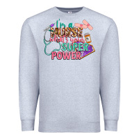 Heather Grey i'm a nurse what's your superpower Premium Sweatshirt - CowGirlArtShop