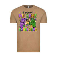 Vintage Coffee i paused my game for mardi gras Vintage Tee - MaliasSmallBusiness