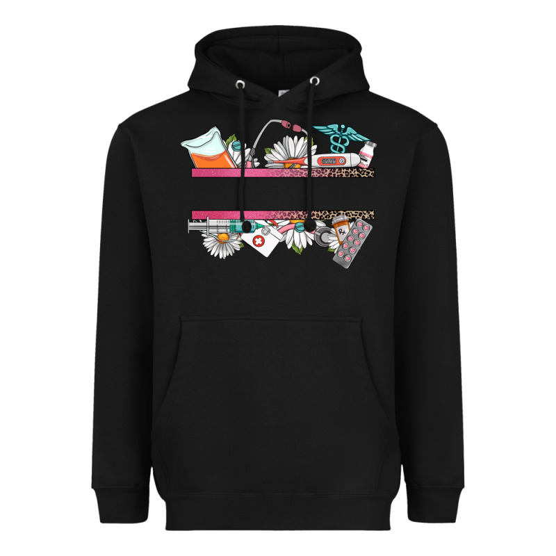Custom Name Nurse Heavyweight Hoodie by CowGirlArtShop | Teevron