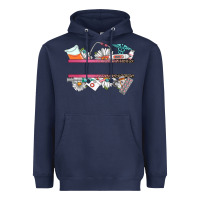 Navy custom name nurse Heavyweight Hoodie - CowGirlArtShop