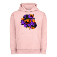 Pigment Salmon halloween pumpkin patch  1 Urban Hoodie - BundleAndBundleShop