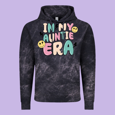 In My Auntie Era Vintage Hoodie Designed By Maliassmallbusiness
