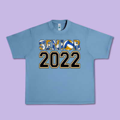 Senior Volleyball Urban Heavy Tee Designed By Adodesignshop