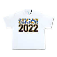 White senior volleyball Urban Heavy Tee - AdoDesignShop