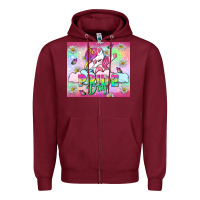 Burgundy Pride Day LGBTQ+ Zipper Hoodie - NancyCooperArtShop
