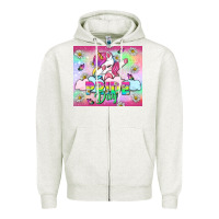 Oatmeal Heather Pride Day LGBTQ+ Zipper Hoodie - NancyCooperArtShop