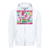 White Pride Day LGBTQ+ Zipper Hoodie - NancyCooperArtShop