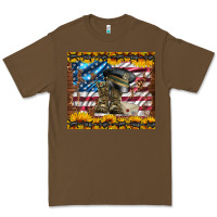 Cacao westerm usa army boots Premium Tee - Artiststas