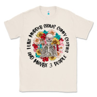 Natural i like murder shows comfy clothes and like 3 peopl Classic Tee - MaliasSmallBusiness