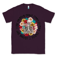 Plum i like murder shows comfy clothes and like 3 peopl Classic Tee - MaliasSmallBusiness