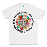 White i like murder shows comfy clothes and like 3 peopl Classic Tee - MaliasSmallBusiness