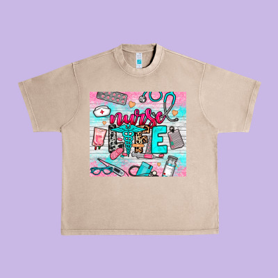 Nurse Life Urban Heavy Tee Designed By Nancycooperartshop