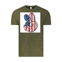 Vintage Olive small business filigran Vintage Tee - MaliasSmallBusiness
