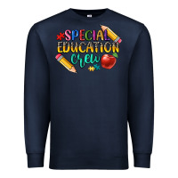 Navy special education crew Premium Sweatshirt - CowGirlArtShop