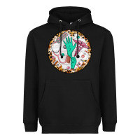 Black nurse coaster Heavyweight Hoodie - CowGirlArtShop