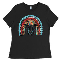 Black black angus  rainbow Ladies Tee - JahusDesignShop