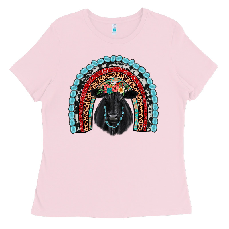 Black Angus  Rainbow Ladies Tee by JahusDesignShop | Teevron