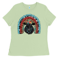 Matcha black angus  rainbow Ladies Tee - JahusDesignShop
