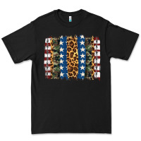 Black usa army pattern brushstroke Premium Tee - Artiststas