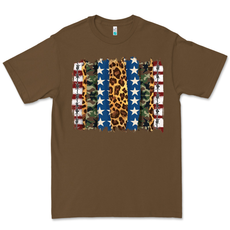 Usa Army Pattern Brushstroke Premium Tee by Artiststas | Teevron
